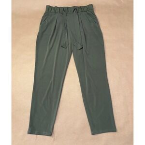 Express Green Tapered Pants Women S